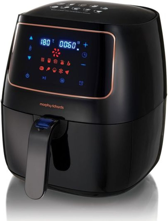 Currys Business | Morphy Richards MORPHY RICHARDS 480005 Air Fryer - Black Morphy Richards MORPHY RICHARDS 480005 Air Fryer - Black