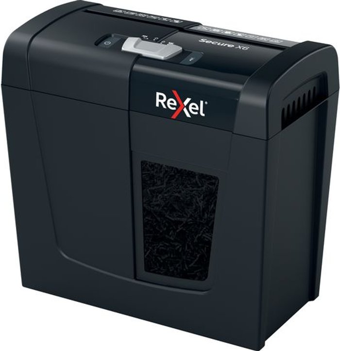 Currys Business | Rexel REXEL Secure X6 Cross Cut Paper Shredder Rexel REXEL Secure X6 Cross Cut Paper Shredder