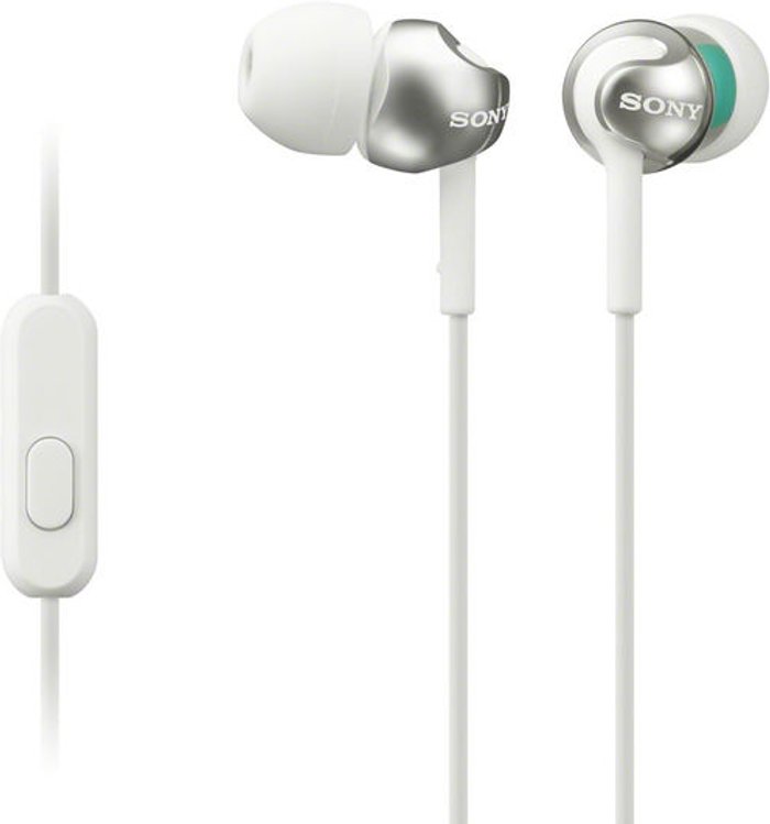 Currys Business | Sony SONY MDR-EX110APW Headphones - White Sony SONY MDR-EX110APW Headphones - White