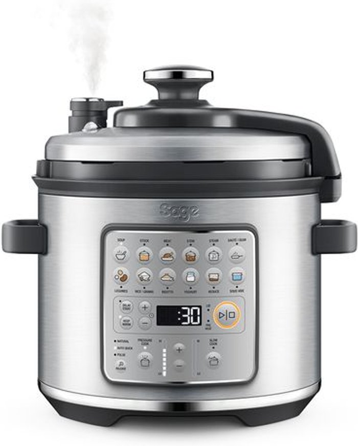 Currys Business | Sage SAGE Fast Slow GO SPR680BSS Multicooker - Brushed Stainless Steel, Stainless Steel Sage SAGE Fast Slow GO SPR680BSS Multicooker - Brushed Stainless Steel, Stainless Steel