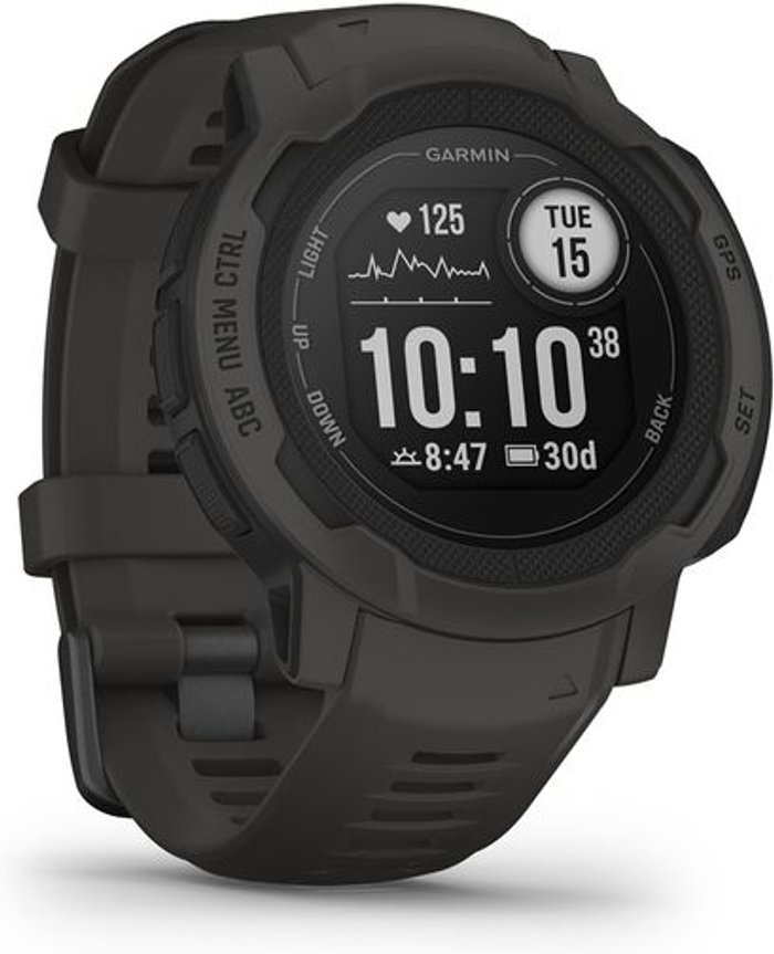 Currys Business | Garmin GARMIN Instinct 2 - Graphite, 45 mm Garmin GARMIN Instinct 2 - Graphite, 45 mm