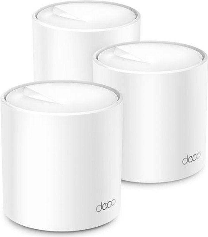 Currys Business | TP-Link TP-LINK Deco X50 Whole Home WiFi System - Triple Pack, White TP-Link TP-LINK Deco X50 Whole Home WiFi System - Triple Pack, White