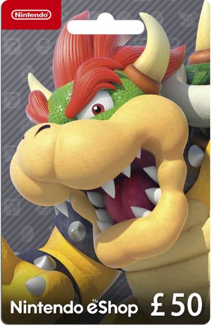 Currys Business | NINTENDO ESHOP NINTENDO eShop Gift Card - £50 NINTENDO ESHOP NINTENDO eShop Gift Card - £50