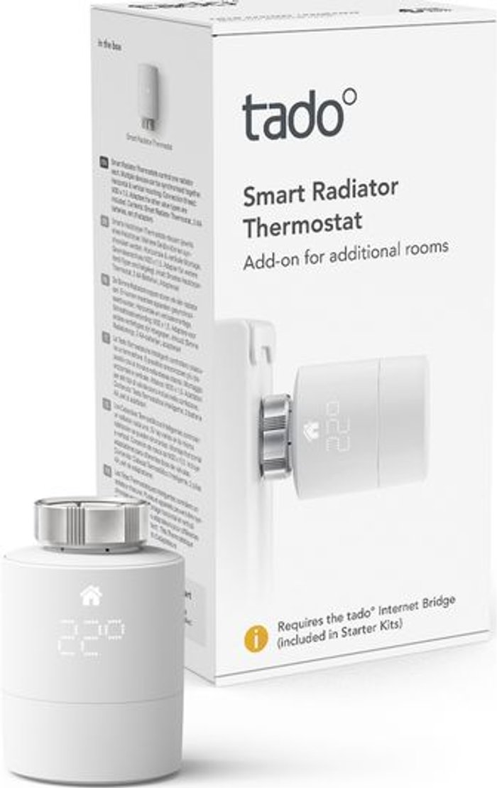 Currys Business | TADO TADO V3 Smart Radiator Thermostat Add-on TADO TADO V3 Smart Radiator Thermostat Add-on