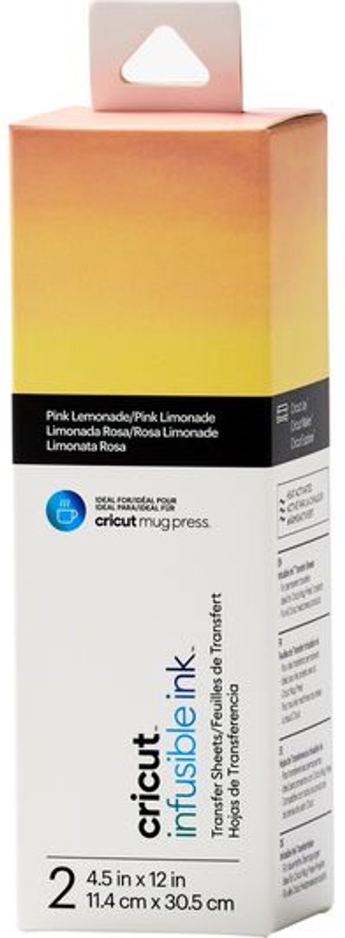 Currys Business | CRICUT CRICUT Infusible Ink Transfer Sheets - Pink Lemonade CRICUT CRICUT Infusible Ink Transfer Sheets - Pink Lemonade