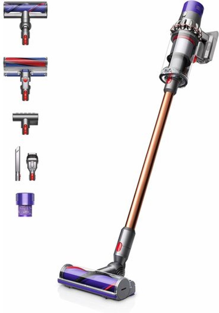 Currys Business | Dyson DYSON V10 Absolute Cordless Vacuum Cleaner - Nickel & Copper Dyson DYSON V10 Absolute Cordless Vacuum Cleaner - Nickel & Copper