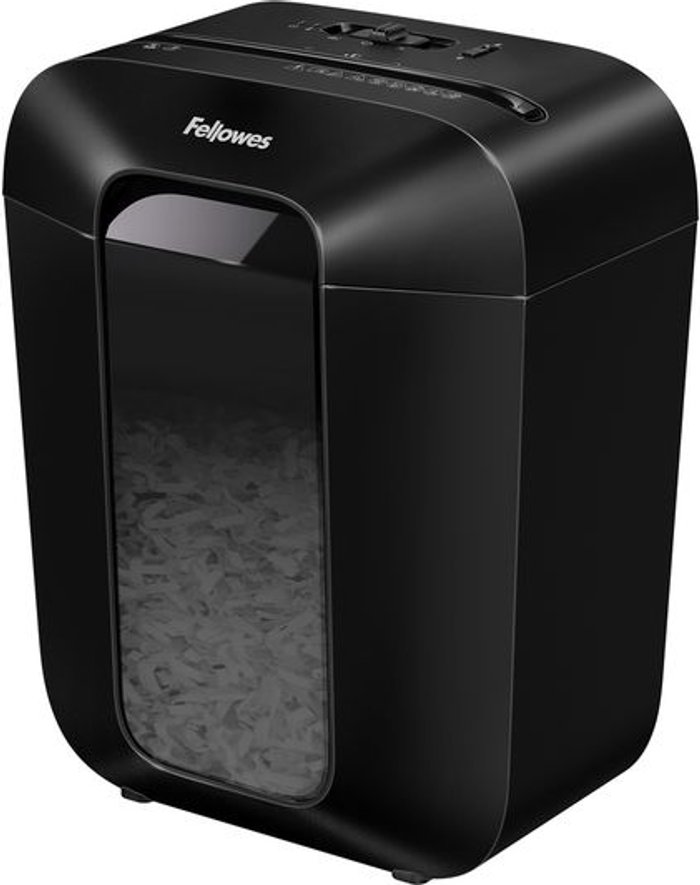 Currys Business | Fellowes FELLOWES Powershred LX50 Cross Cut Paper Shredder Fellowes FELLOWES Powershred LX50 Cross Cut Paper Shredder