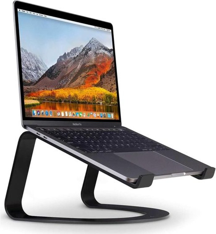 Currys Business | Twelve South TWELVE SOUTH Curve Laptop Stand - Matt Black Twelve South TWELVE SOUTH Curve Laptop Stand - Matt Black
