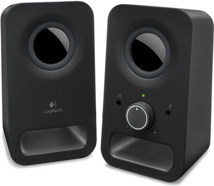 Currys Business | Logitech LOGITECH Z150 Multimedia 2.0 PC Speakers Logitech LOGITECH Z150 Multimedia 2.0 PC Speakers