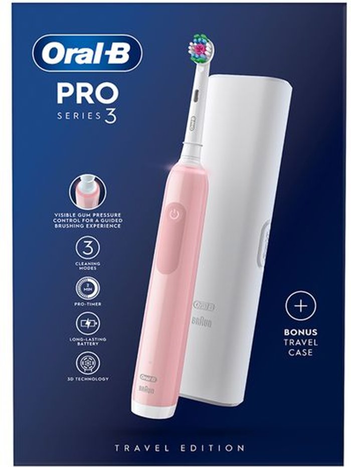 Currys Business | Oral B ORAL B Pro 3 3500 Electric Toothbrush Oral B ORAL B Pro 3 3500 Electric Toothbrush