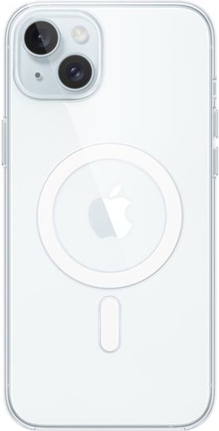 Currys Business | Apple APPLE iPhone 15 Plus Clear Case with MagSafe - Clear, Clear Apple APPLE iPhone 15 Plus Clear Case with MagSafe - Clear, Clear