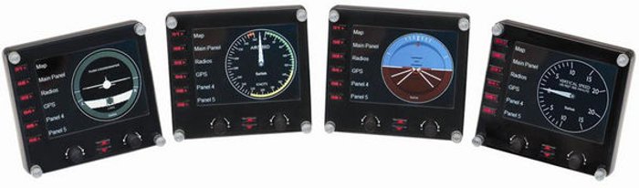 Currys Business | Saitek SAITEK Pro Flight Instrument Panel Saitek SAITEK Pro Flight Instrument Panel