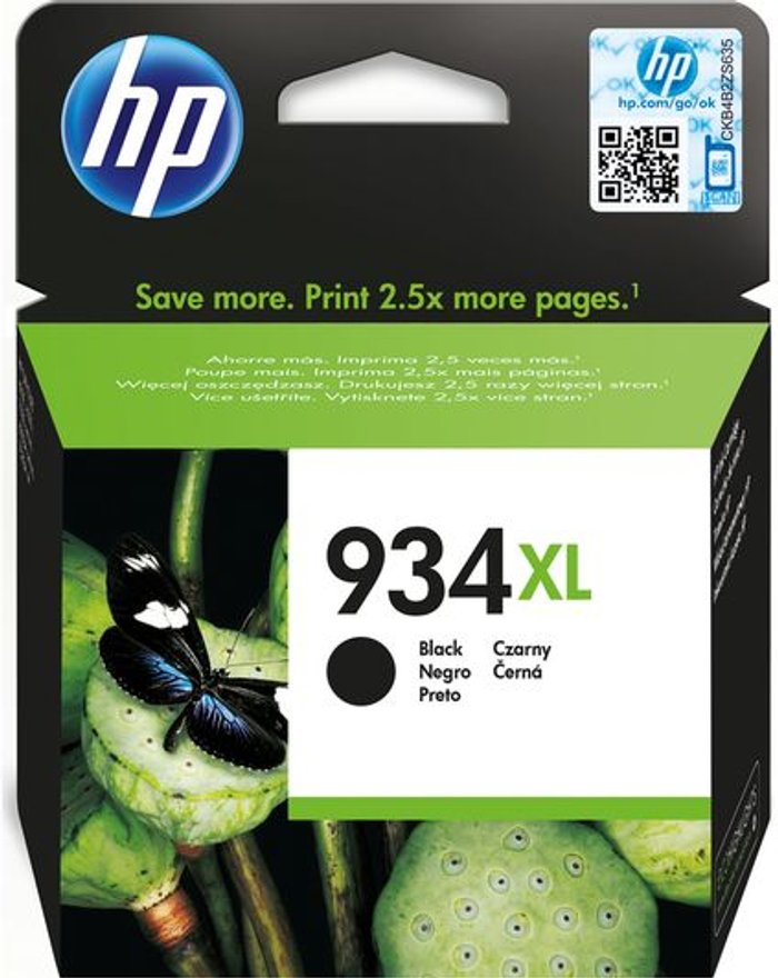 Currys Business | HP HP 934XL Black Ink Cartridge HP HP 934XL Black Ink Cartridge