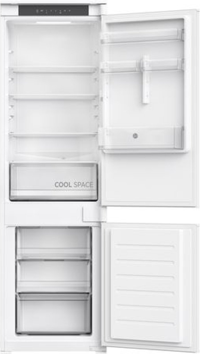 Currys Business | Hoover HOOVER HOBL3518FK Integrated Smart 70/30 Fridge Freezer – Sliding Hinge Hoover HOOVER HOBL3518FK Integrated Smart 70/30 Fridge Freezer – Sliding Hinge