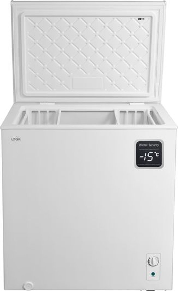 Currys Business | Logik LOGIK L198CFW23 Chest Freezer - White Logik LOGIK L198CFW23 Chest Freezer - White