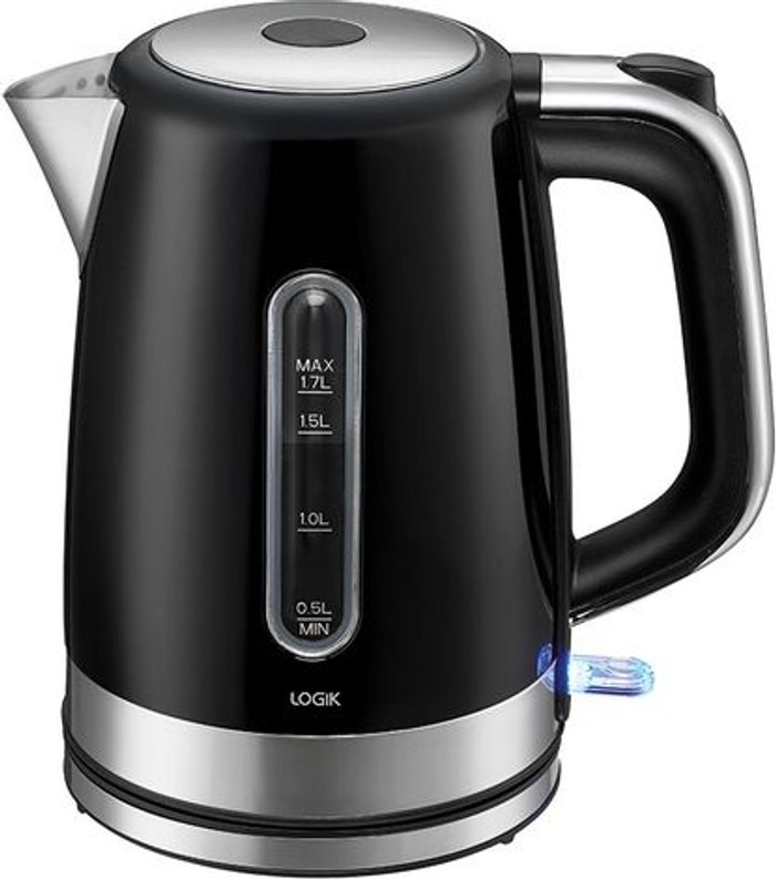 Currys Business | Logik LOGIK L17SKB21 Jug Kettle - Black Logik LOGIK L17SKB21 Jug Kettle - Black