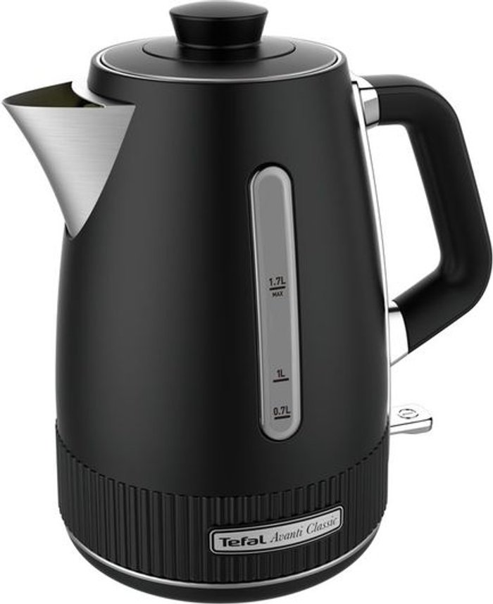 Currys Business | Tefal TEFAL Avanti Classic KI290N40 Traditional Kettle - Matte Black Tefal TEFAL Avanti Classic KI290N40 Traditional Kettle - Matte Black