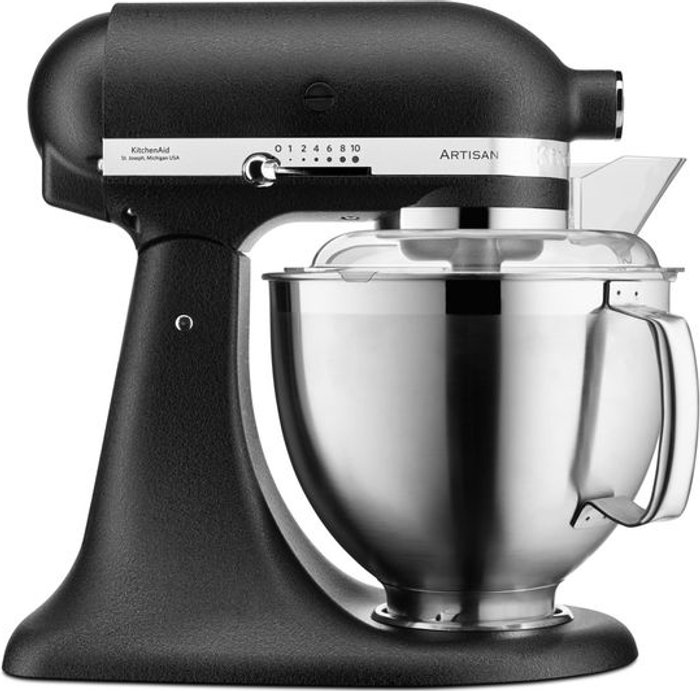 Currys Business | KitchenAid KITCHENAID Artisan 5KSM185PSBBK Stand Mixer - Black KitchenAid KITCHENAID Artisan 5KSM185PSBBK Stand Mixer - Black