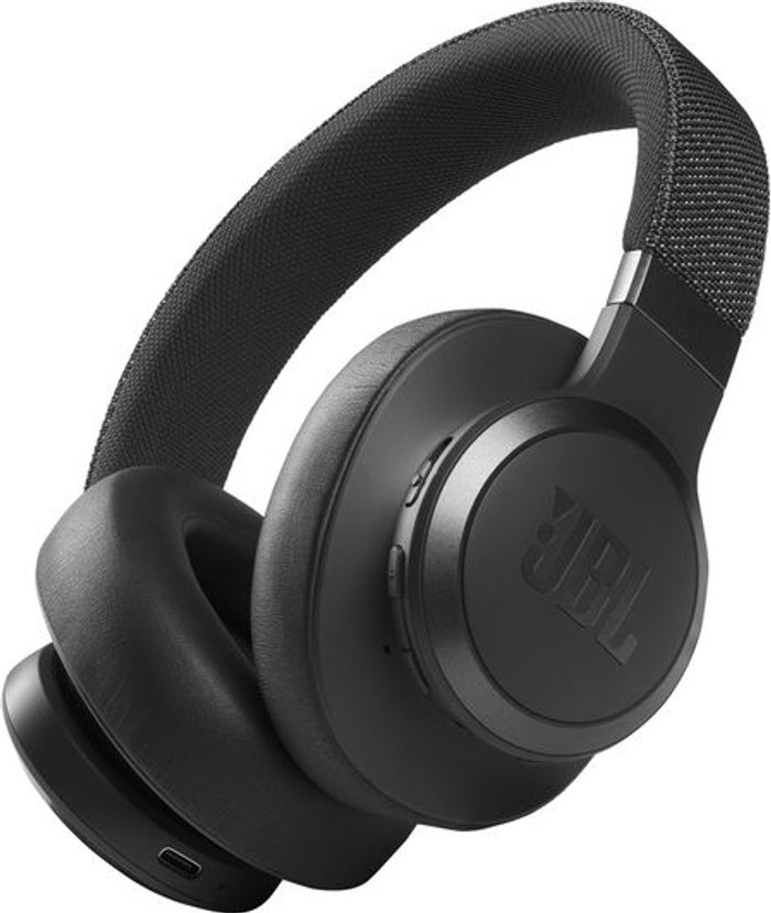 Currys Business | JBL JBL Live 660NC Wireless Bluetooth Noise-Cancelling Headphones - Black JBL JBL Live 660NC Wireless Bluetooth Noise-Cancelling Headphones - Black