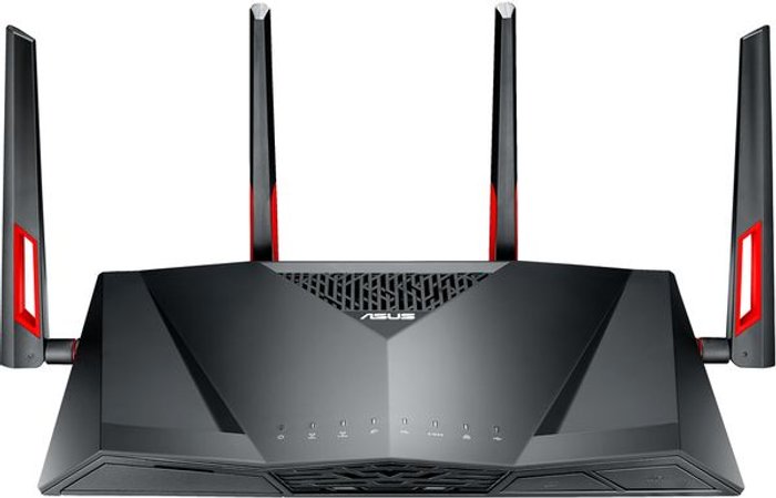 Currys Business | Asus ASUS DSL-AC88U WiFi Modem Router - AC 3100, Dual-band, Black Asus ASUS DSL-AC88U WiFi Modem Router - AC 3100, Dual-band, Black