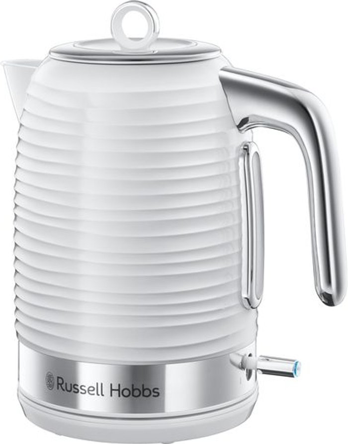 Currys Business | Russell Hobbs Russell Hobbs Inspire 1.7L 3kW White Kettle White Russell Hobbs Russell Hobbs Inspire 1.7L 3kW White Kettle White