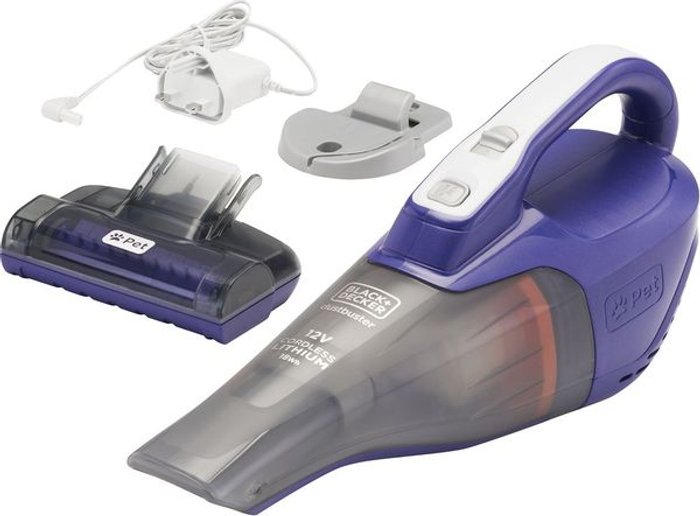 Currys Business | BLACK + DECKER BLACK DECKER Pet Dustbuster DVB315JP-GB Handheld Vacuum Cleaner - Purple & Grey BLACK + DECKER BLACK DECKER Pet Dustbuster DVB315JP-GB Handheld Vacuum Cleaner - Purple & Grey