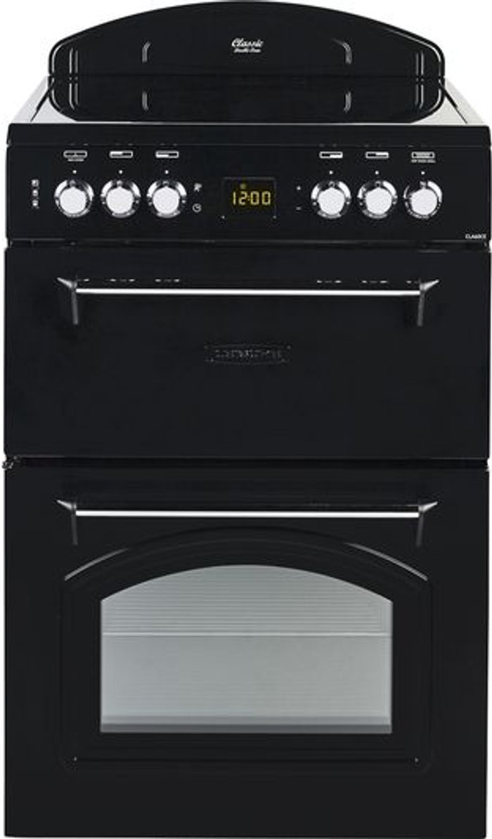 Currys Business | Leisure LEISURE CLA60CEK 60 cm Electric Ceramic Cooker - Black Leisure LEISURE CLA60CEK 60 cm Electric Ceramic Cooker - Black