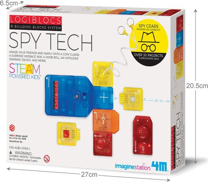 Currys Business | LOGIBLOCS LOGIBLOCS Spy Tech Science Kit LOGIBLOCS LOGIBLOCS Spy Tech Science Kit