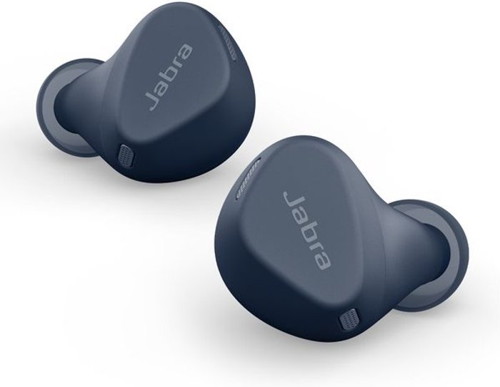 Currys Business | Jabra JABRA Elite Active 4 Wireless Bluetooth Noise-Cancelling Sports Earbuds - Navy Jabra JABRA Elite Active 4 Wireless Bluetooth Noise-Cancelling Sports Earbuds - Navy