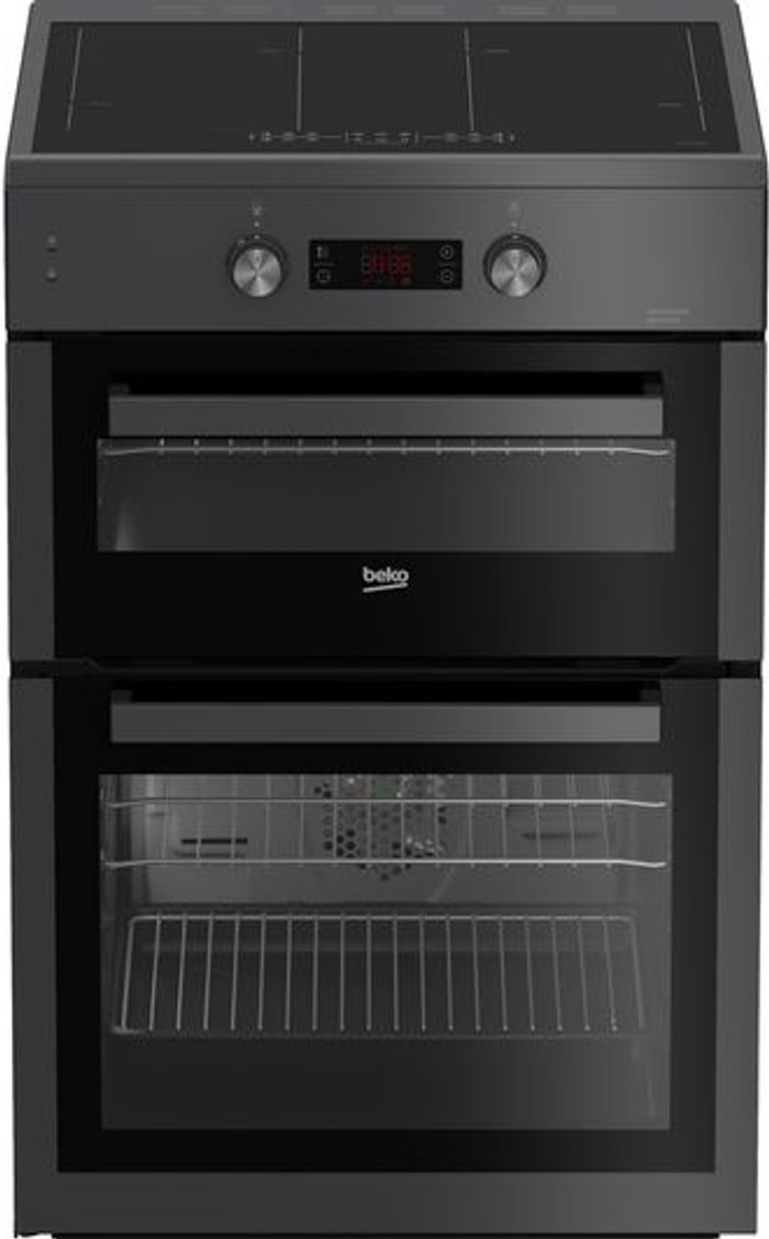Currys Business | Beko BEKO BDI6C55FA 60 cm Electric Induction Cooker - Anthracite Beko BEKO BDI6C55FA 60 cm Electric Induction Cooker - Anthracite
