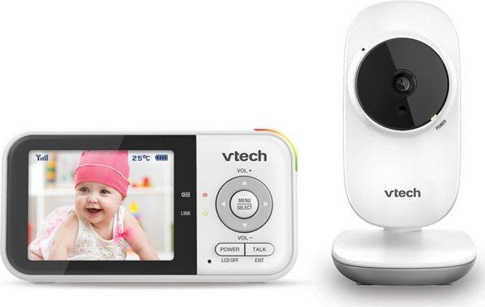 Currys Business | Vtech VTECH VM819 Video Baby Monitor - White Vtech VTECH VM819 Video Baby Monitor - White