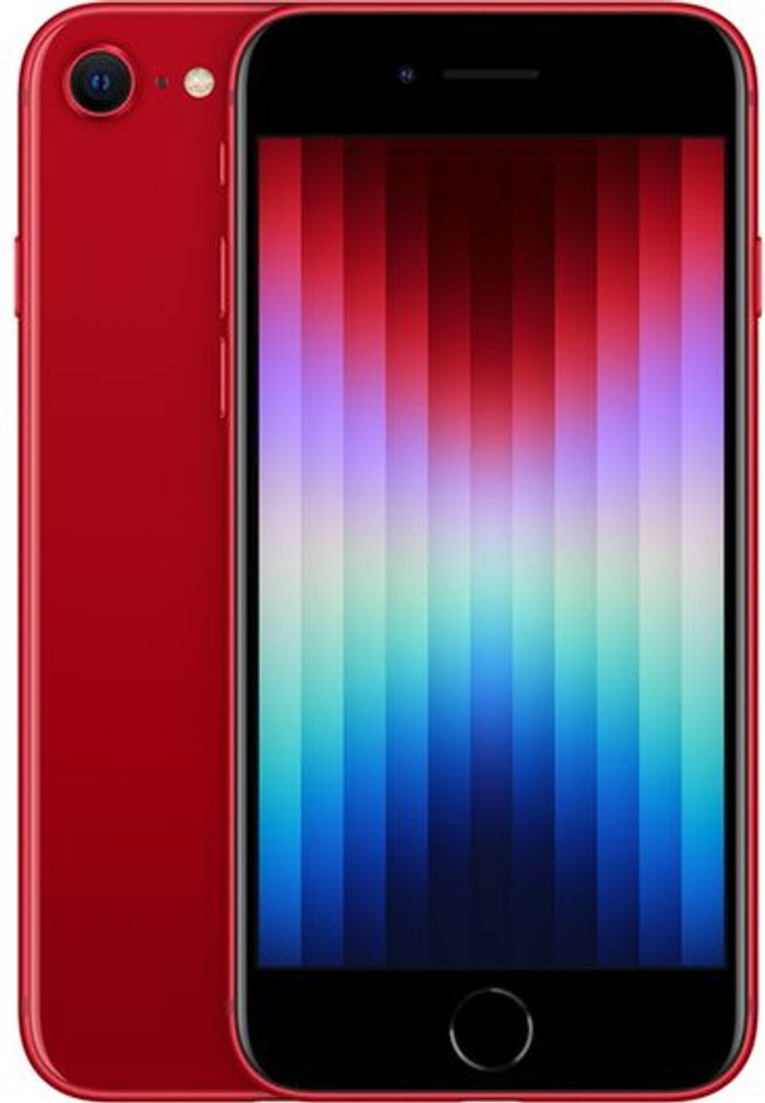 Currys Business | Apple APPLE iPhone SE (2022) - 64 GB, (PRODUCT)RED Apple APPLE iPhone SE (2022) - 64 GB, (PRODUCT)RED