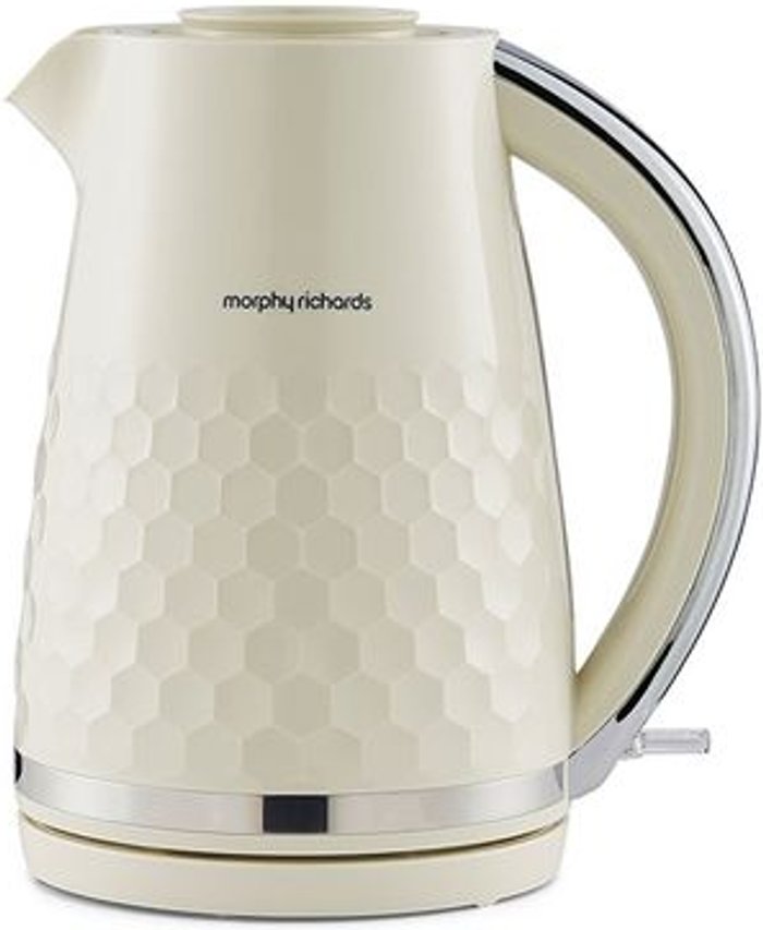 Currys Business | Morphy Richards MORPHY RICHARDS Hive 108272 Jug Kettle - Cream Morphy Richards MORPHY RICHARDS Hive 108272 Jug Kettle - Cream