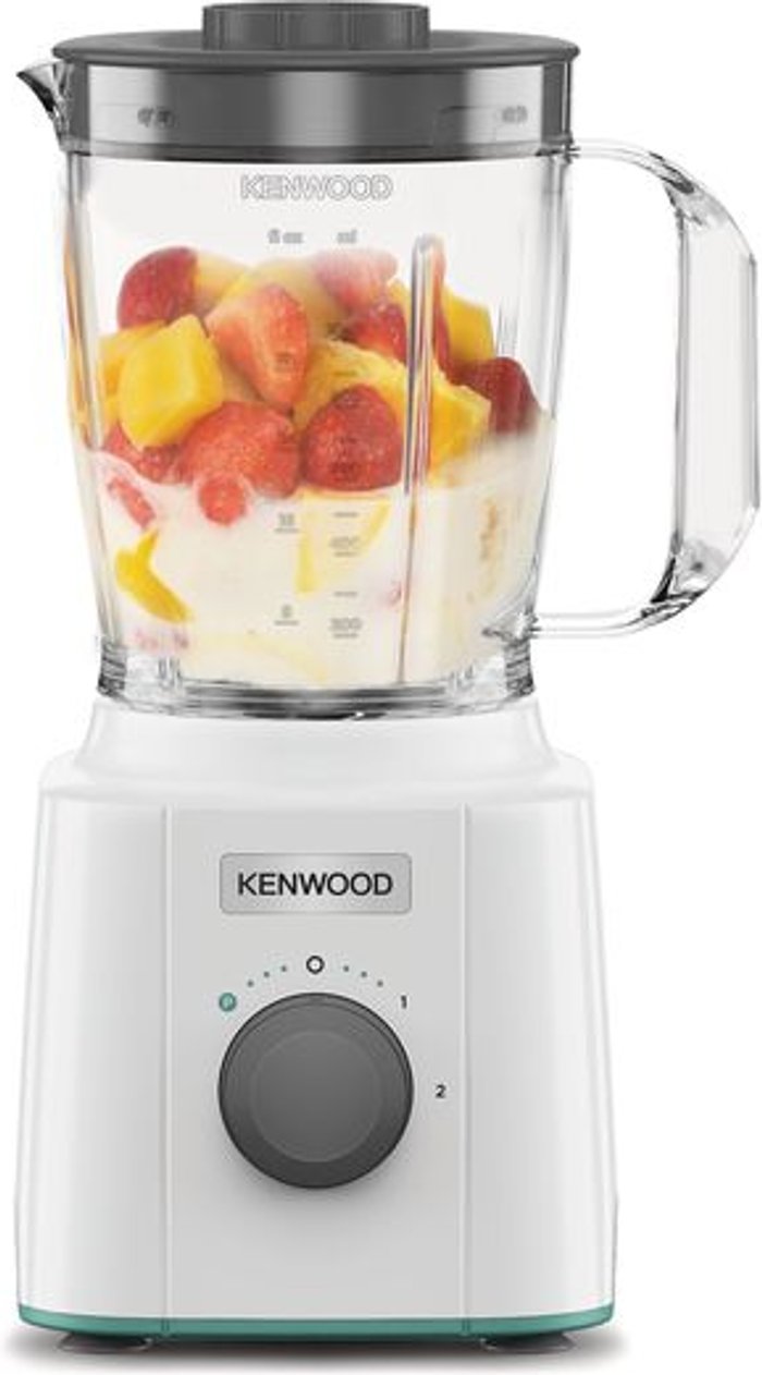 Currys Business | Kenwood KENWOOD Blend-X Compact Blender - Cream & Teal Kenwood KENWOOD Blend-X Compact Blender - Cream & Teal