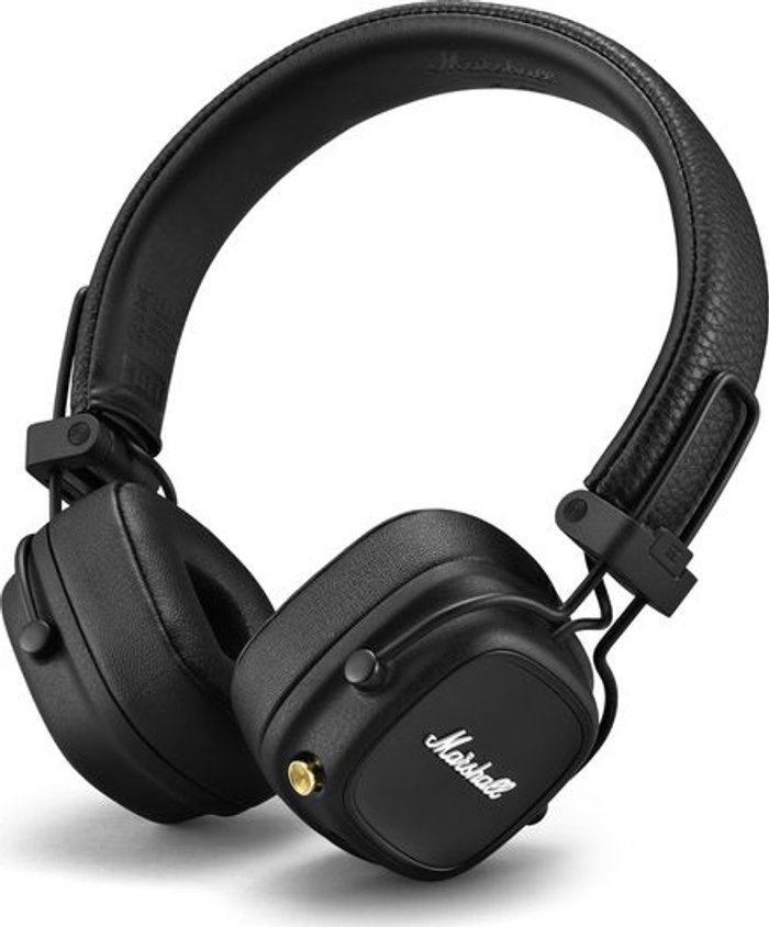 Currys Business | Marshall MARSHALL Major IV Wireless Bluetooth Headphones - Black Marshall MARSHALL Major IV Wireless Bluetooth Headphones - Black