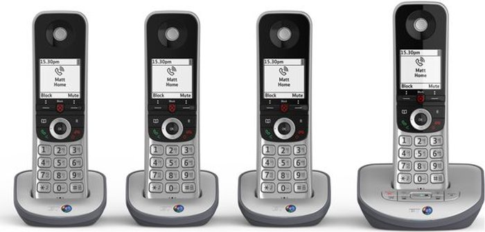 Currys Business | BT BT Advanced 1Z Cordless Phone - Quad Handsets BT BT Advanced 1Z Cordless Phone - Quad Handsets