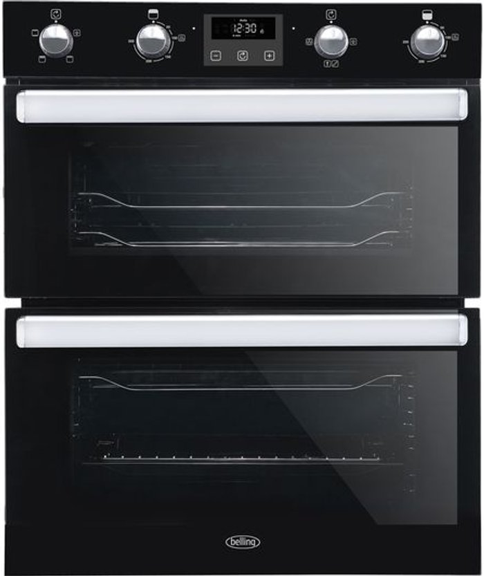 Currys Business | Belling BELLING BI702FPCT Electric Built-under Double Smart Oven - Black Belling BELLING BI702FPCT Electric Built-under Double Smart Oven - Black