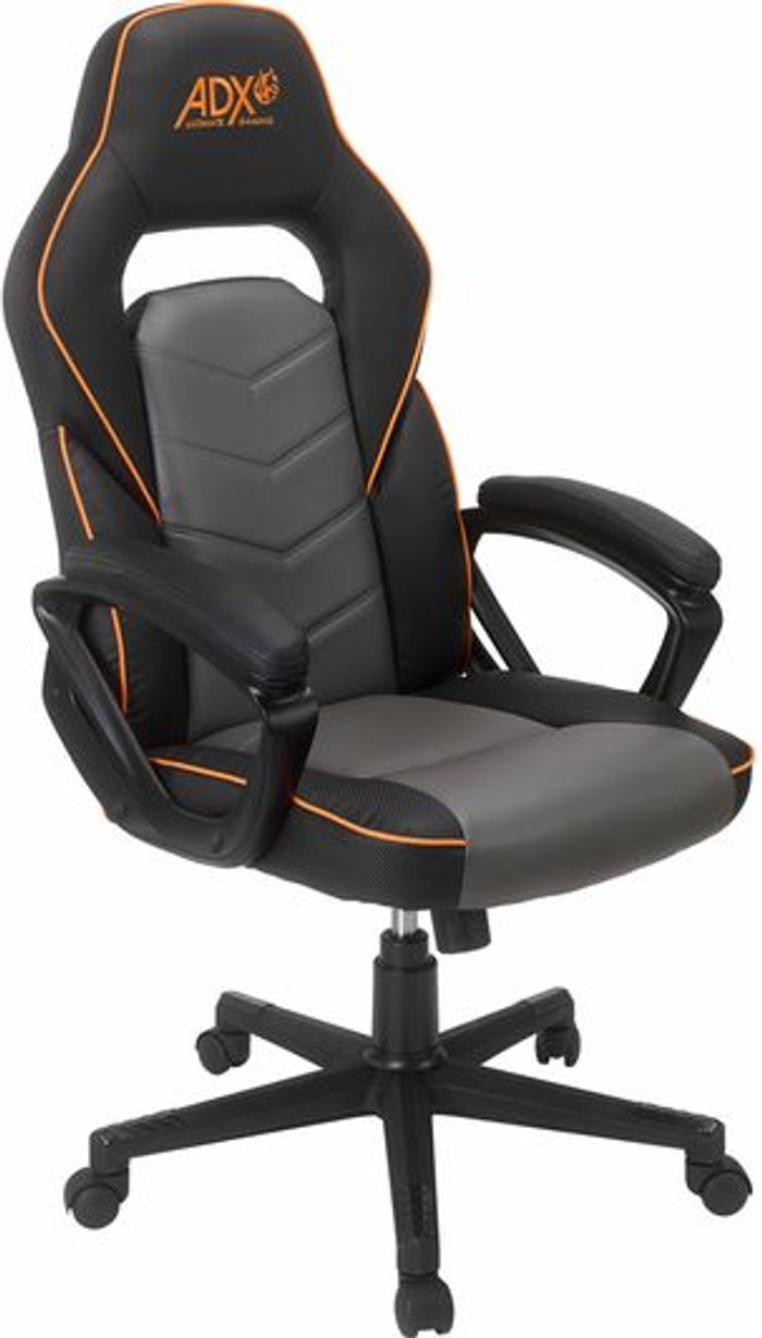Currys Business | ADX ADX ACHAIR19 Gaming Chair - Black & Grey ADX ADX ACHAIR19 Gaming Chair - Black & Grey