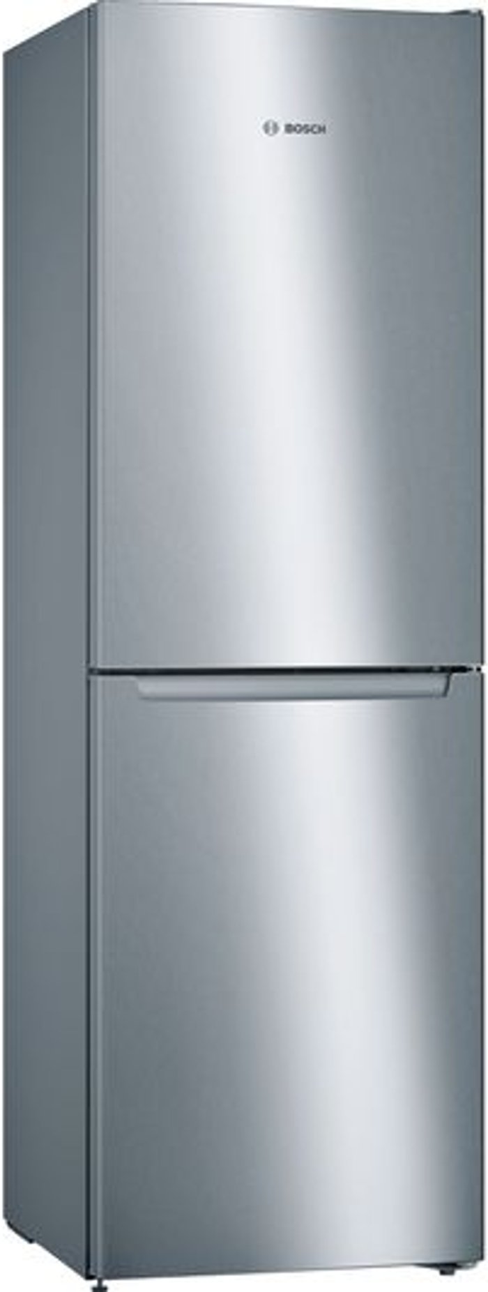 Currys Business | Bosch BOSCH Serie 2 KGN34NLEAG 50/50 Fridge Freezer - Silver Bosch BOSCH Serie 2 KGN34NLEAG 50/50 Fridge Freezer - Silver