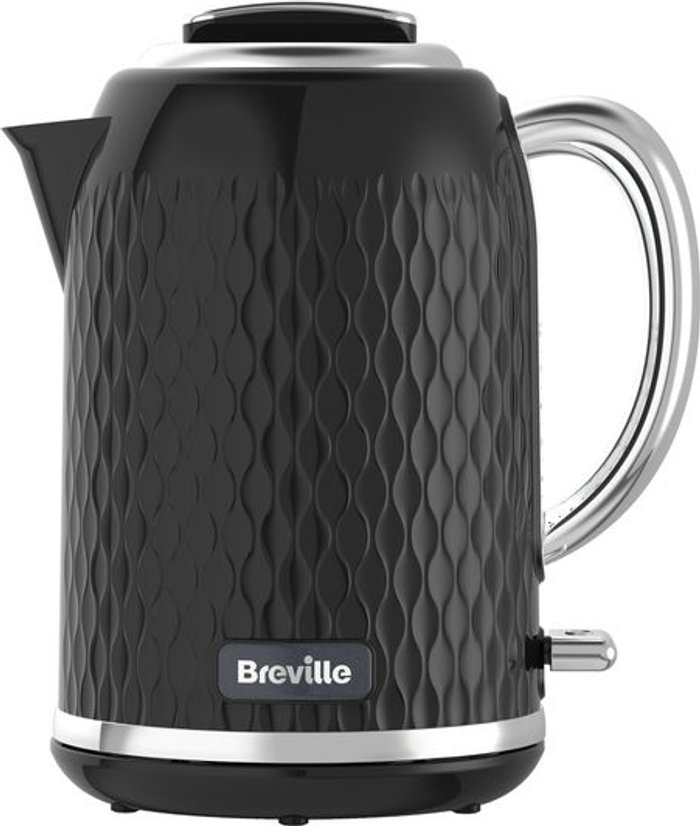 Currys Business | Breville BREVILLE Curve VKT017 Jug Kettle - Black Breville BREVILLE Curve VKT017 Jug Kettle - Black
