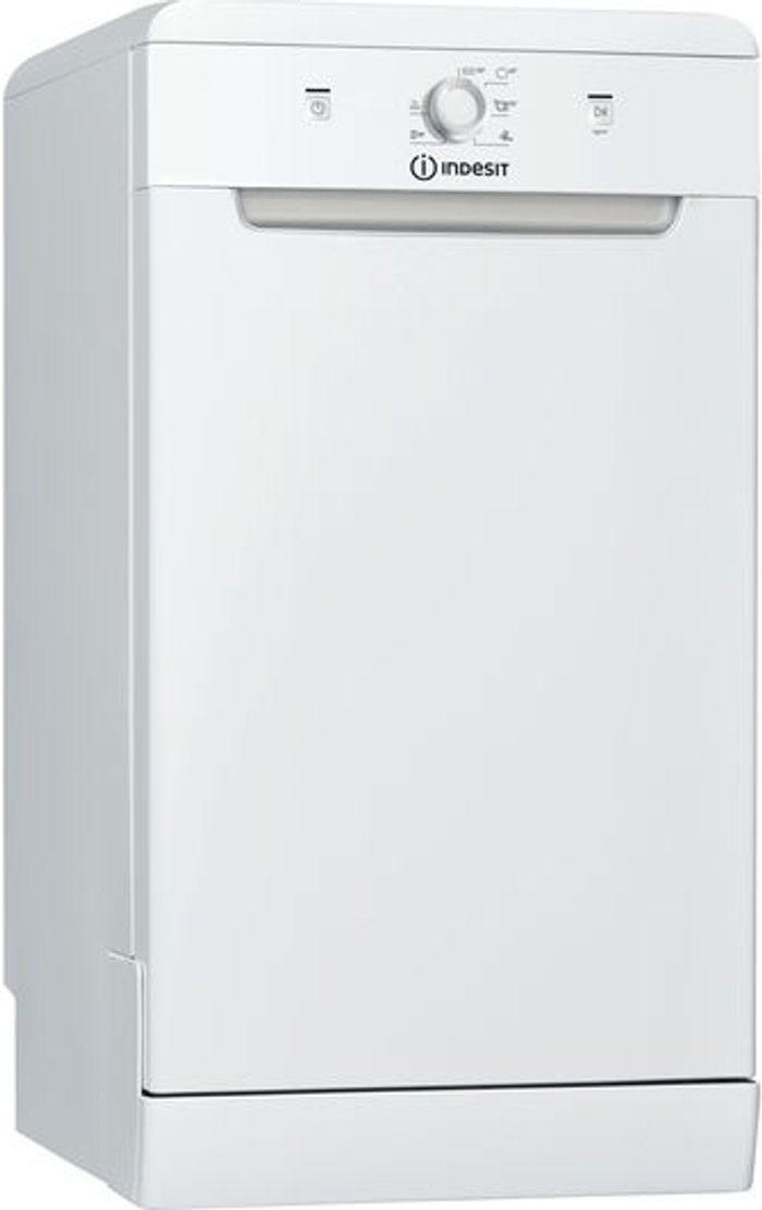 Currys Business | Indesit INDESIT DSFE 1B10 UK N Slimline Dishwasher - White Indesit INDESIT DSFE 1B10 UK N Slimline Dishwasher - White