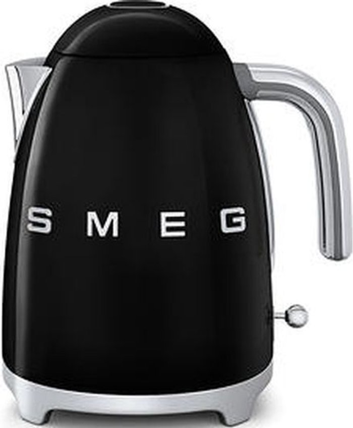 Currys Business | Smeg Smeg 50's Retro KLF03BLUK Kettle - Black Smeg Smeg 50's Retro KLF03BLUK Kettle - Black