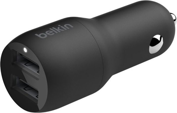 Currys Business | Belkin BELKIN Dual 12 W USB Car Charger Belkin BELKIN Dual 12 W USB Car Charger