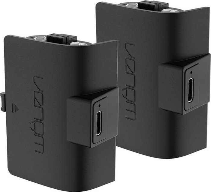 Currys Business | Venom VENOM VS2882 Xbox Series X Twin Rechargeable Battery Packs - Black Venom VENOM VS2882 Xbox Series X Twin Rechargeable Battery Packs - Black