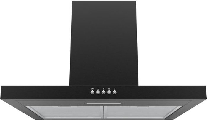 Currys Business | Logik LOGIK L60CHDB21 Chimney Cooker Hood - Black Logik LOGIK L60CHDB21 Chimney Cooker Hood - Black