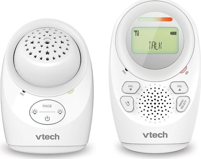 Currys Business | Vtech VTECH DM1212 Audio Baby Monitor - White Vtech VTECH DM1212 Audio Baby Monitor - White