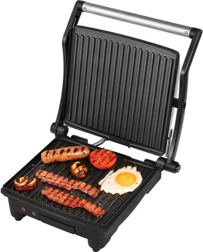 Currys Business | George Foreman GEORGE FOREMAN 602829 Flexe Grill - Silver George Foreman GEORGE FOREMAN 602829 Flexe Grill - Silver