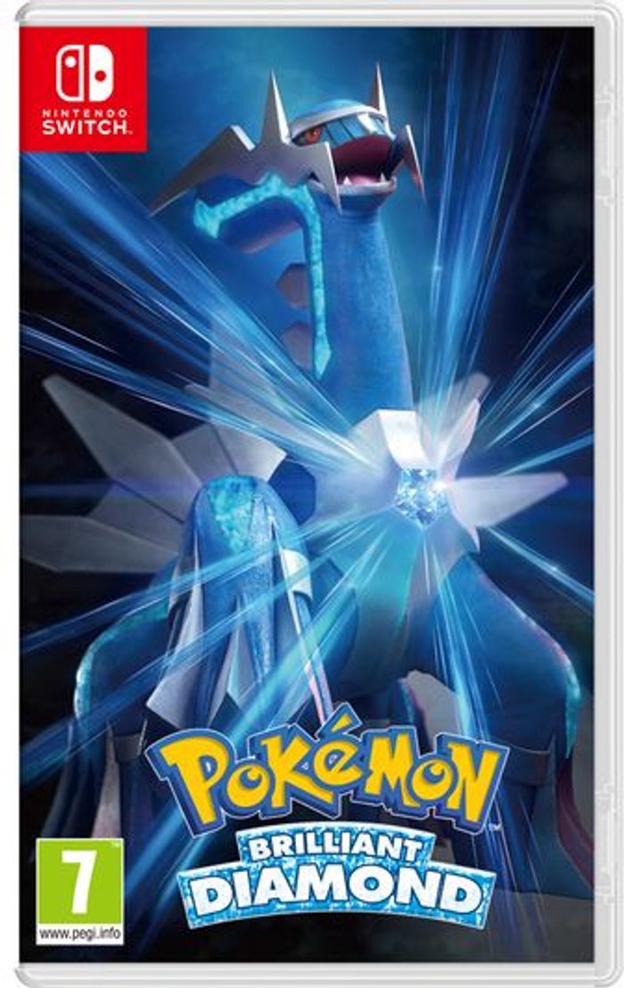 Currys Business | NINTENDO SWITCH NINTENDO SWITCH Pokemon Brilliant Diamond & SanDisk 256 GB Memory Card Bundle NINTENDO SWITCH NINTENDO SWITCH Pokemon Brilliant Diamond & SanDisk 256 GB Memory Card Bundle