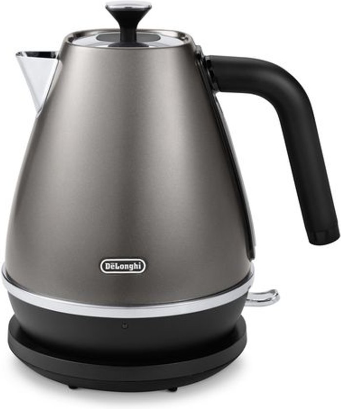 Currys Business | Delonghi DELONGHI Distinta X KBI3001.M Jug Kettle - Titainium Delonghi DELONGHI Distinta X KBI3001.M Jug Kettle - Titainium