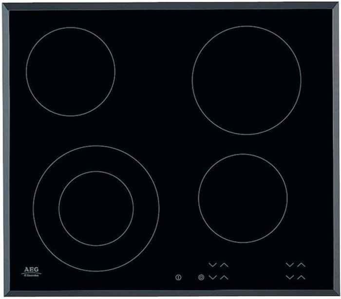 Currys Business | AEG AEG HK624010FB Electric Ceramic Hob - Black AEG AEG HK624010FB Electric Ceramic Hob - Black